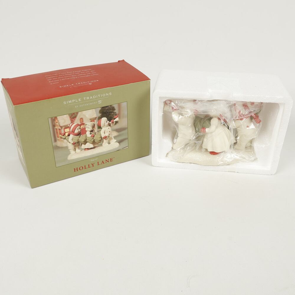 Department 56 Holly Lane Tree-O Simple Traditions Figurine Christmas Tree